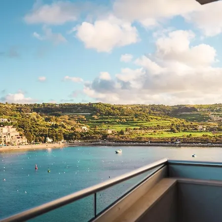 Scenic Modern 3 Bedroom Seaview Apartment St. Paul's Bay Exterior photo